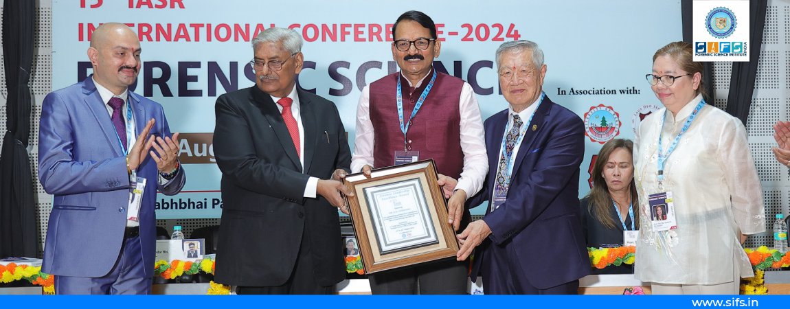 Dr. GK Goswami : Forensic Leadership Excellence Award 2024