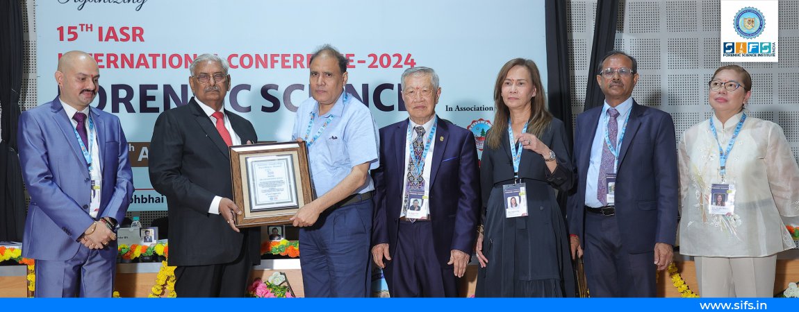 Dr. Ghyasuddin Khan : Forensic Leadership Excellence Award 2024